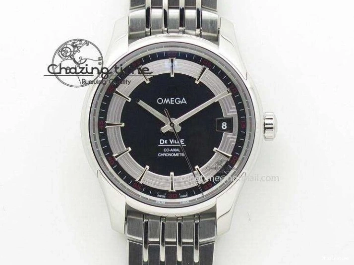 0509 WrinkleFree Seamaster Planet Ocean 600M 43.5mm SS SCF 1:1 Best Edition Black Orange Bezel Black Dial on SS Bracelet A8900 Super Clone 7682